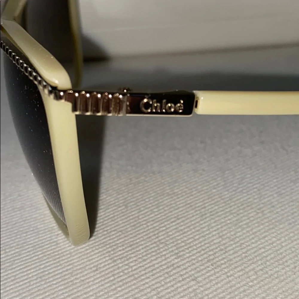 Chloe sunglasses nude